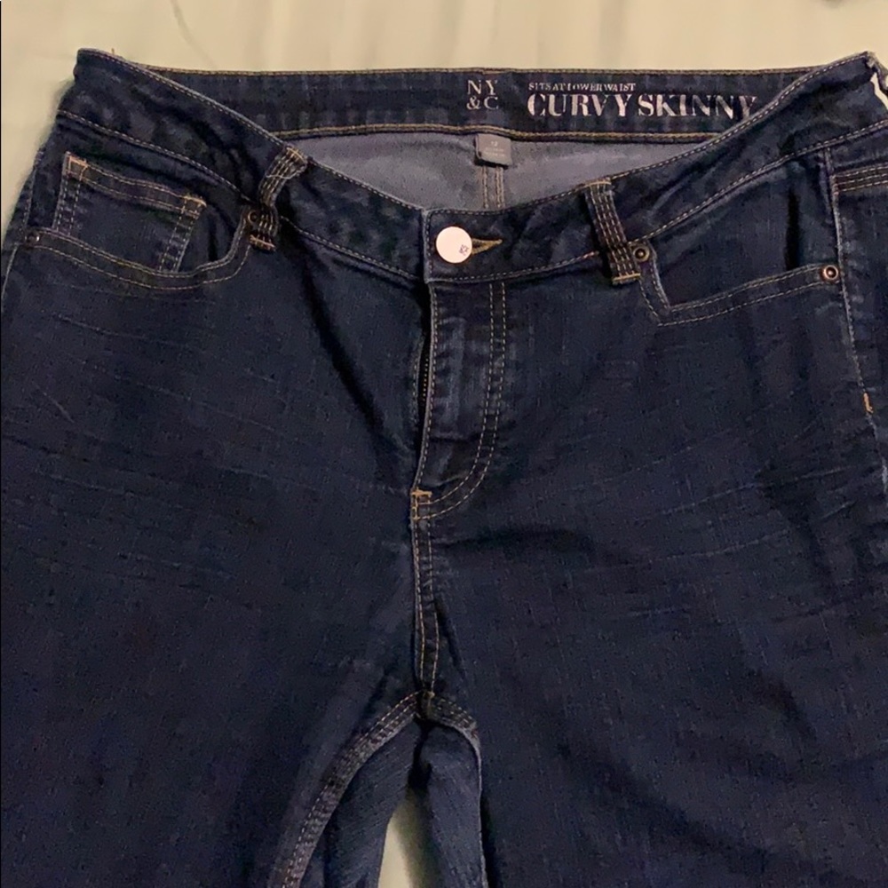 NY&C curvy/skinny sz 12